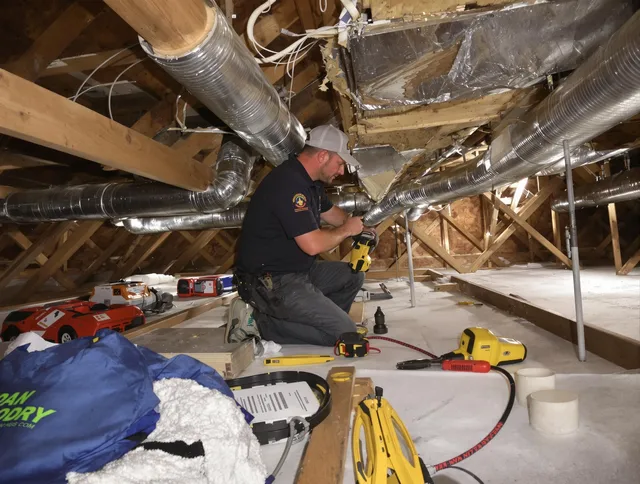 Professional air duct repair by Winthrop Air Duct Cleaning in Winthrop