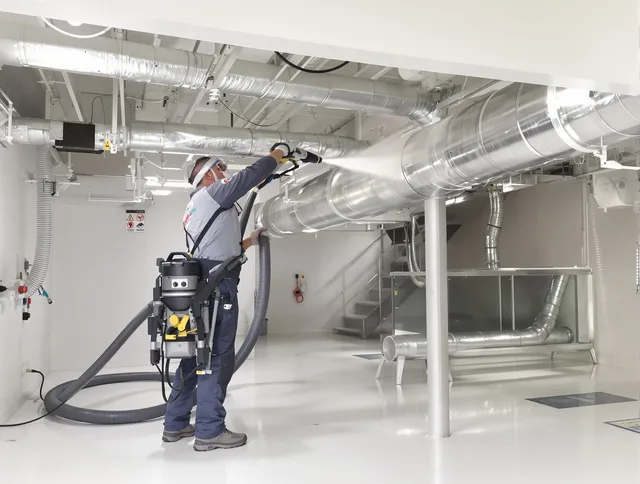 Professional central duct cleaning by Winthrop Air Duct Cleaning in Winthrop