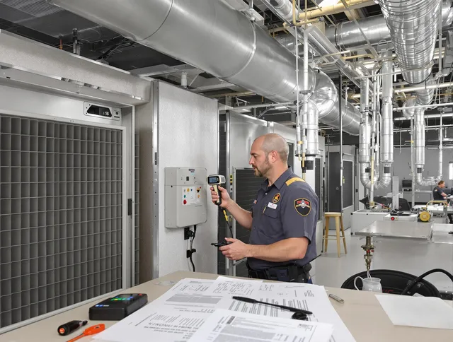 Professional filter system inspection by Winthrop Air Duct Cleaning in Winthrop